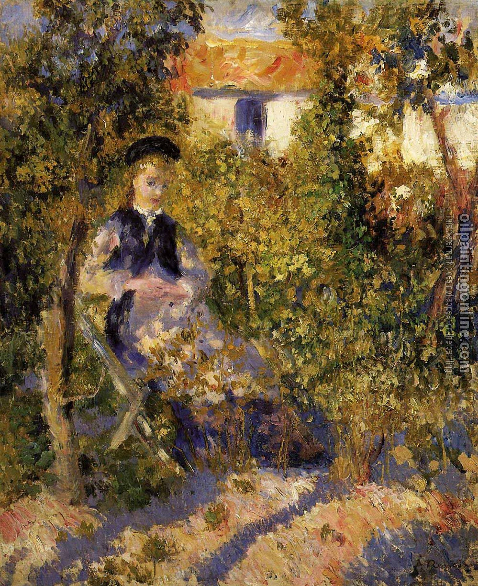 Renoir, Pierre Auguste - Nini in the Garden